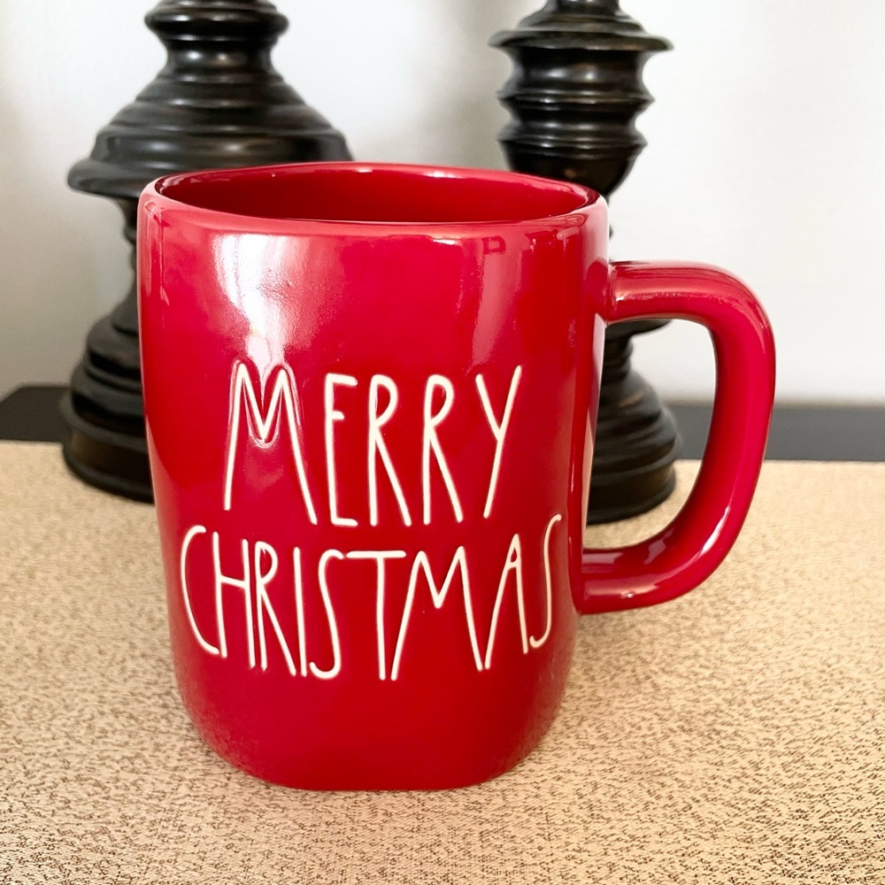 🆕Rae Dunn MERRY CHRISTMAS Ceramic Mug